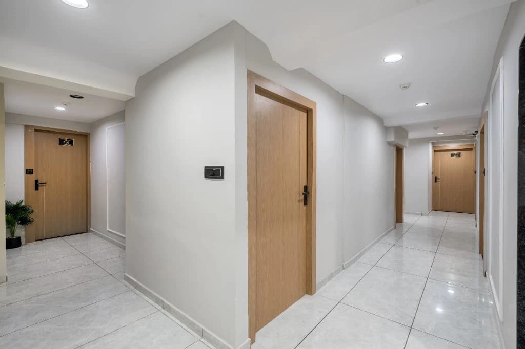 Designer Corridor & Biometric Access